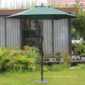 Nouveau produit Polaire en aluminium léger portable 7,5 &#39;parapluie de patio pour la maison